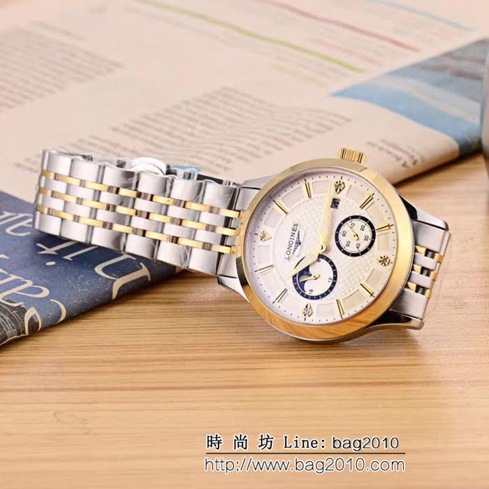 LONGINES浪琴 經典款 全自動機械精品男士腕表 WSS2055